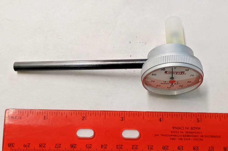 SPI Back Plunger Dial Indicator 1" Range 14-223-2