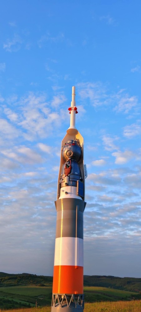 Soyuz 2.1a MS-23 Russian Model Spacecraft