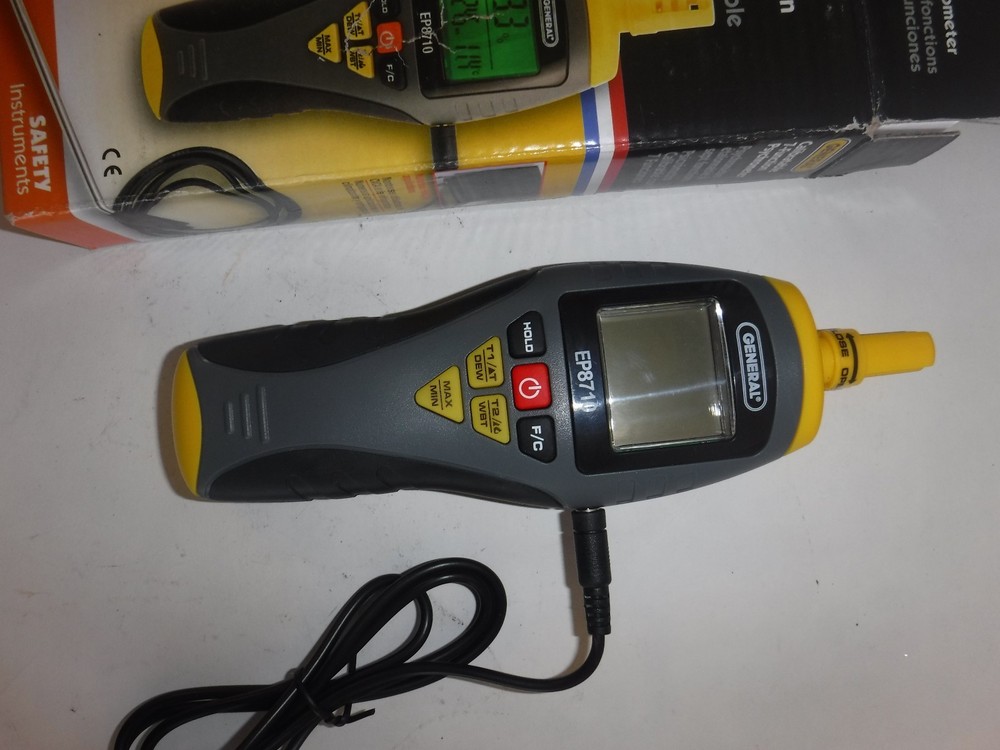NEW Temperature Humidity Meter, General, EP8710 (T)