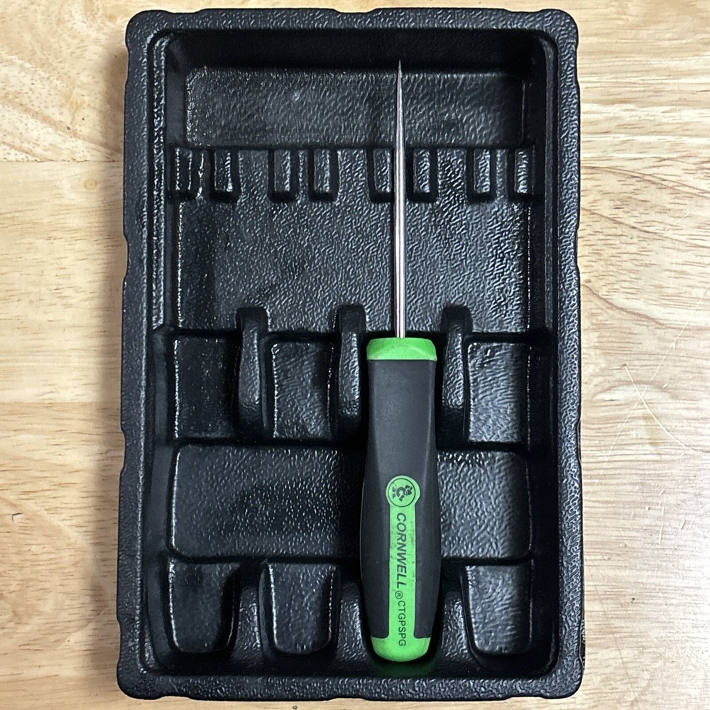 Cornwell Tools Mini Pick Set Tray Holder Organizer For Square Handles TRAY ONLY