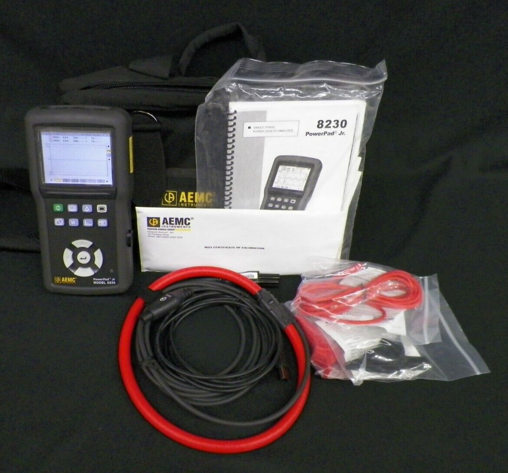 AEMC Instruments 8230 PawerPad Jr Power Quality Analyzer