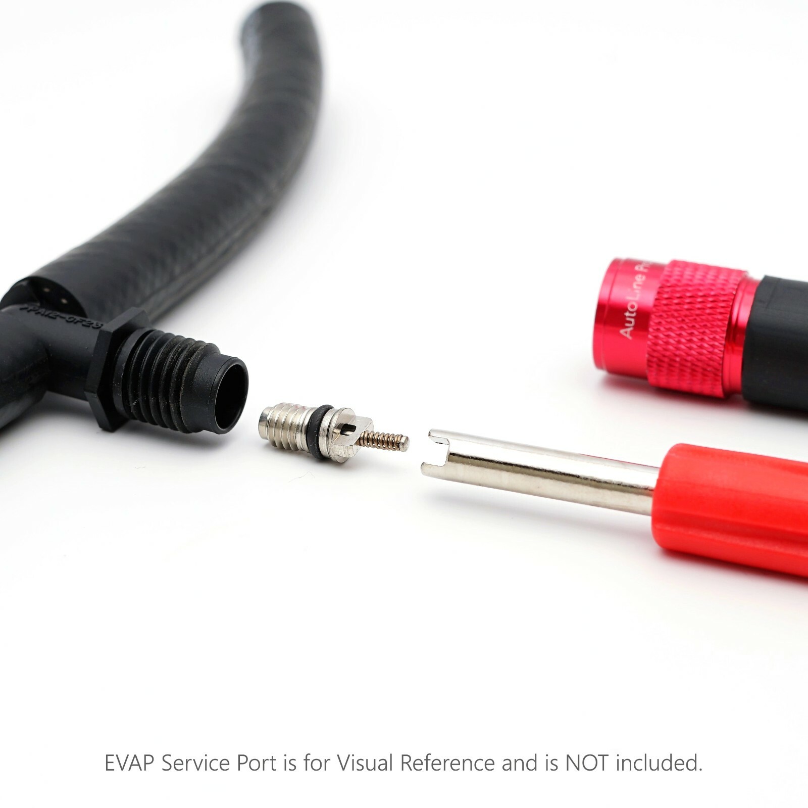 EVAP Smoke Machine Service Port Adapter Connector Kit w/ Valve Tool Leak Tester