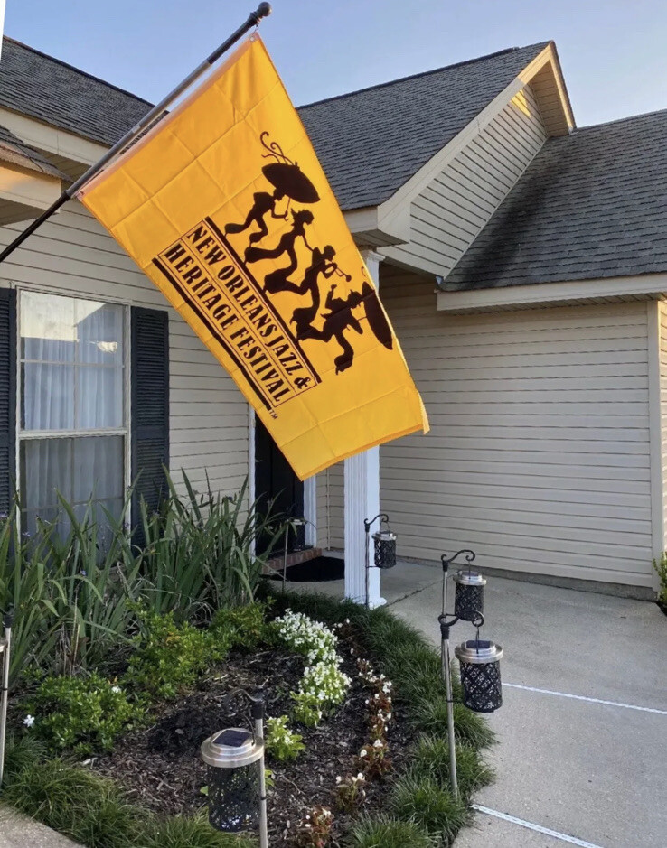 Original New Orleans Jazz Fest Flag