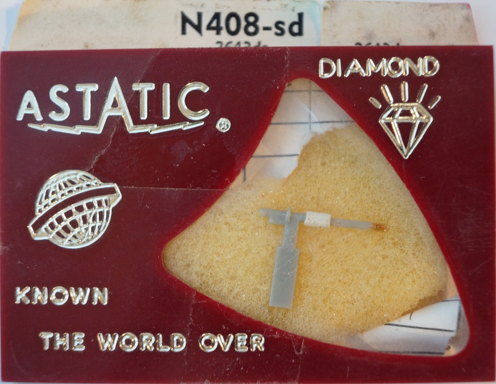 NOS Astatic Diamond Needle N408-sd for 2643DS
