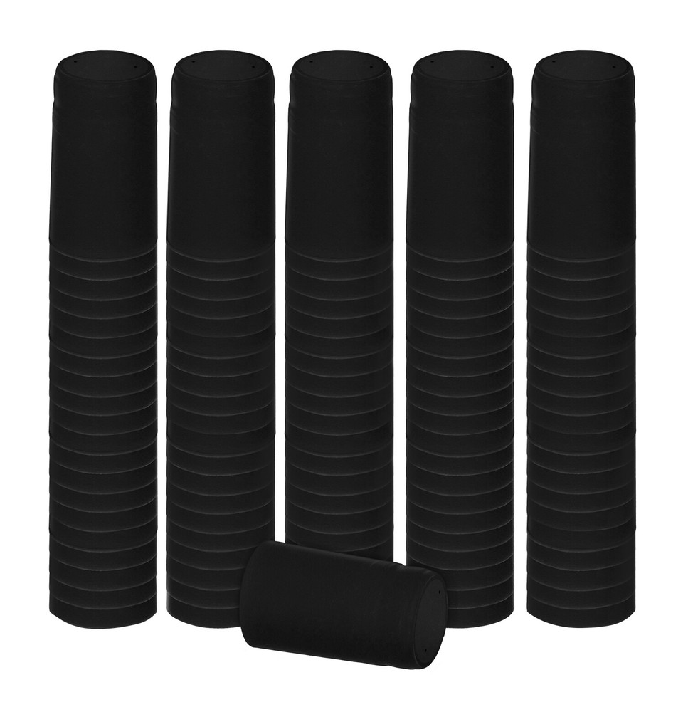 Home Brew Ohio Black PVC Shrink Capsules 100 count