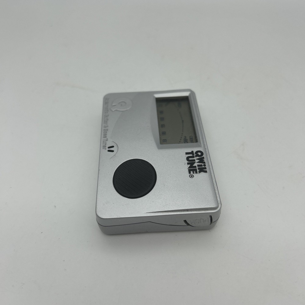 Qwik Tune Chromatic Guitar & Bass Tuner Automatic Working