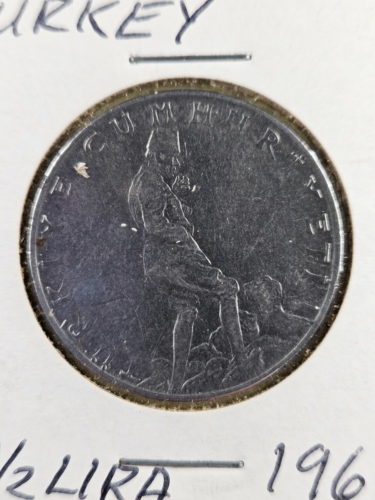 COINS - TURKEY - 2-1/2 LIRA 1961