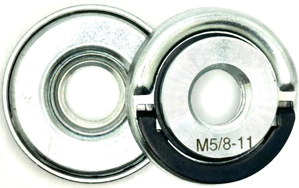Effortless 5/8-11 Angle Grinder Nut Set - Precision Engineered for Stability