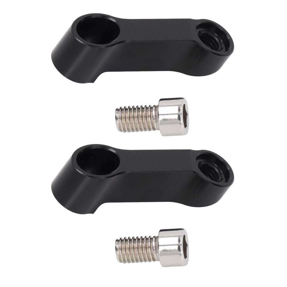 1 Pair Motorcycle Mirror Mount Riser Adapters High Strength For NMAX PRKL
