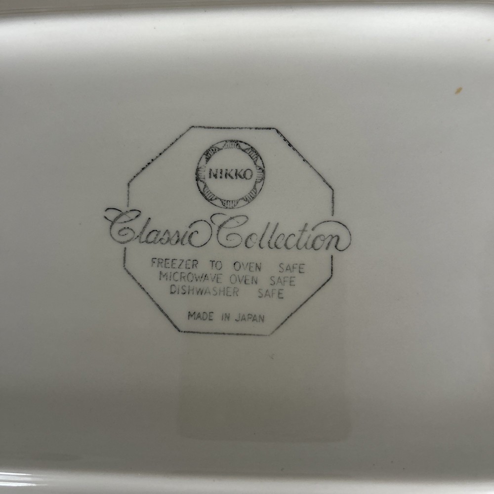 Nikko Classic Collection Serving Tray Floral