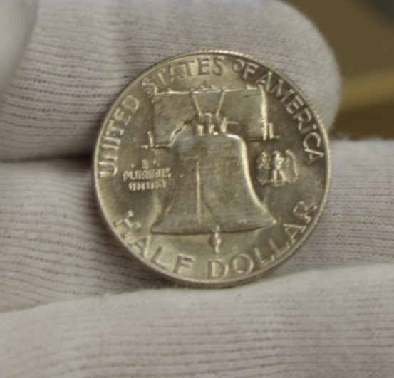 1949 S US Franklin 50c Nice AU