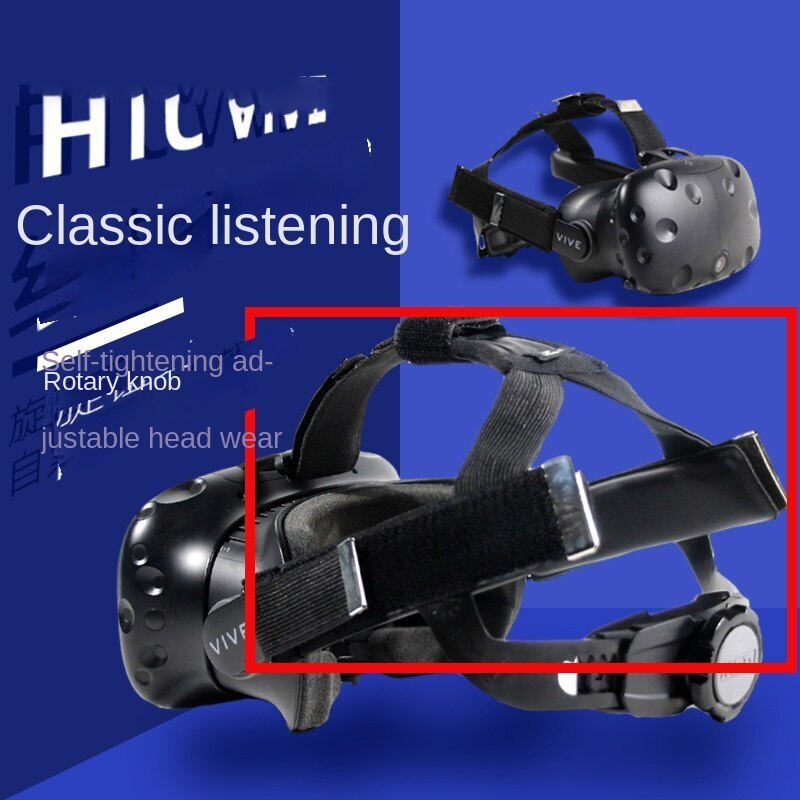 Improved Replacement VR Headband Head Strap Breathable for HTC Vive Adjustable