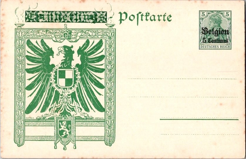 Germany Higgins & Gage IK4 Unused.