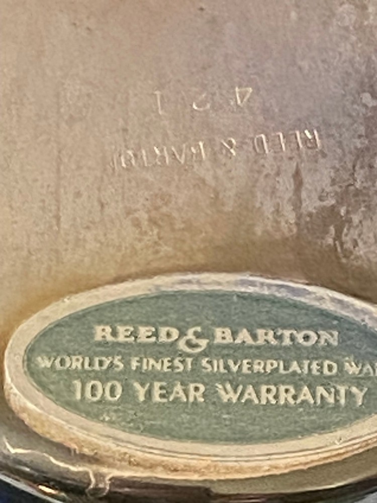 Reed Barton Giraffe Childs Cup Silverplate