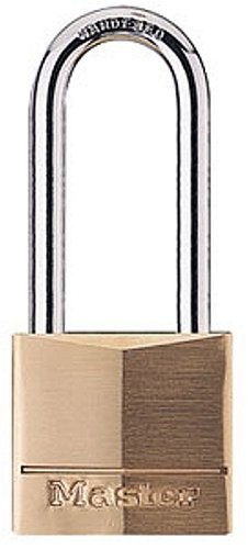 Master Lock Padlock 1-9/16" 1/4" Dia. 2" Keyed Different Carded