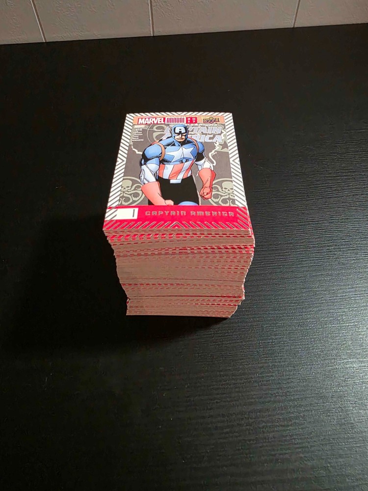 2017 MARVEL ANNUAL COMPLETE 150 CARD BASE SET