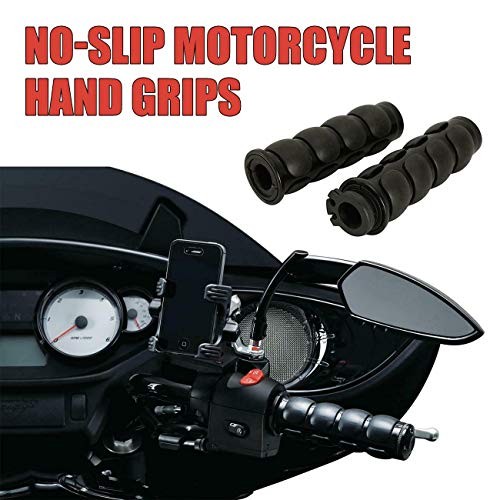 1 Pair Hand Grips Black-A