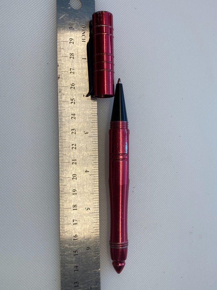 Schrade Tactical Pen Red Aluminum (C)