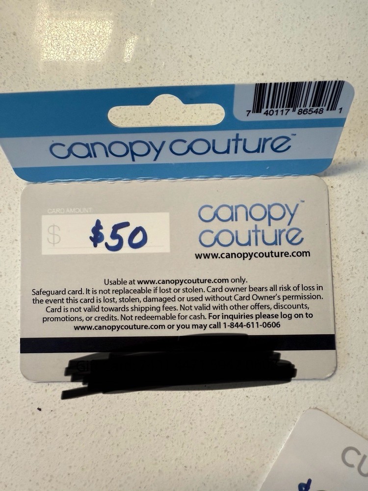 $50 Canopy Couture Gift Card
