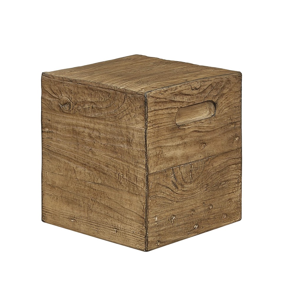 Concrete Stool End Table