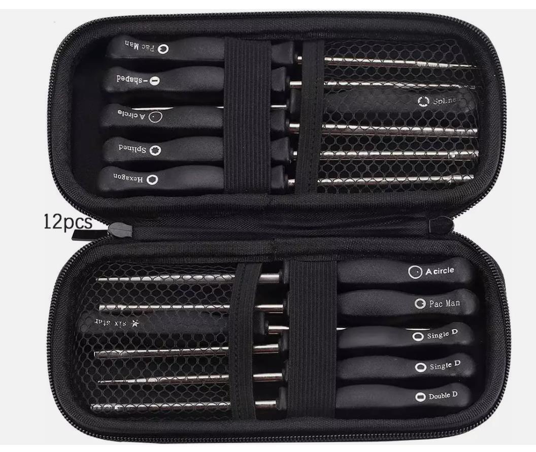 12x Screwdriver Carburetor Adjustment Tool Carb Adjust Kit fits 2stroke engines