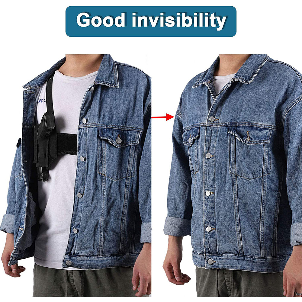 Shoulder Chest Gun Holster For Pistol Concealed Carry Universal Comfort Underarm