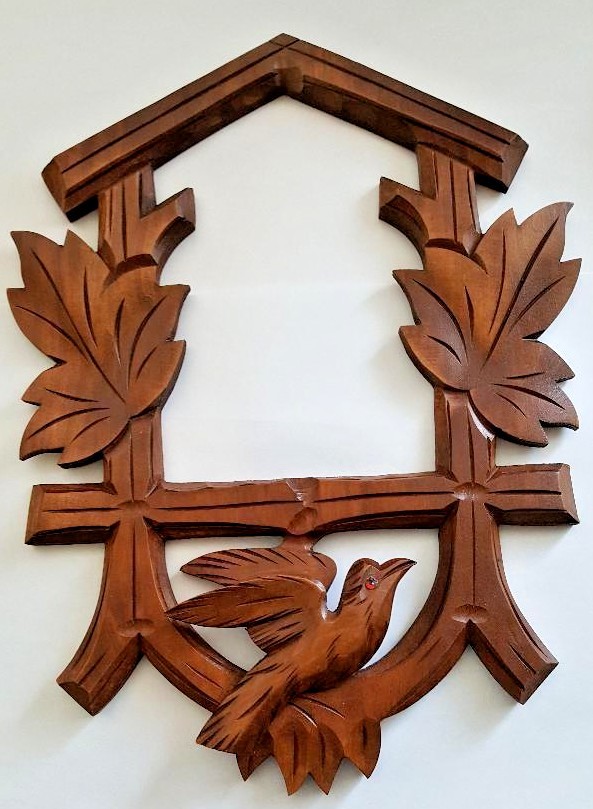 Cuckoo clock  case front Height 300mm Width 200 mm