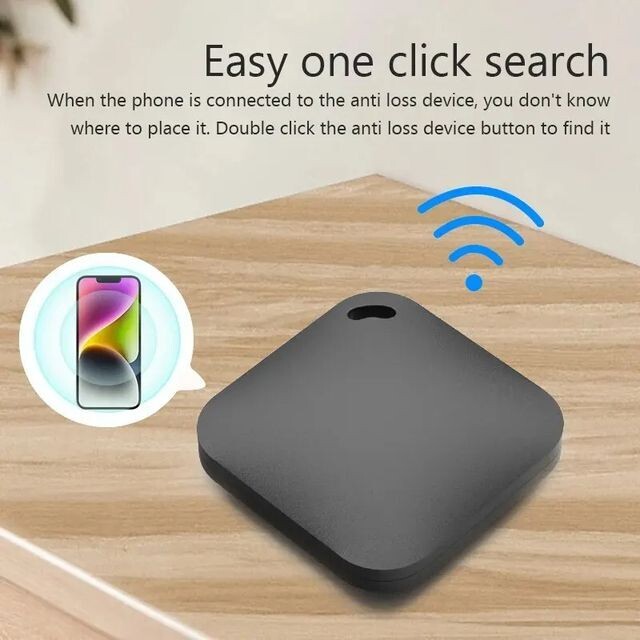 Bluetooth GPS Tracker. Works with Apple Find My APP (Accurate Easy Use Tracker)