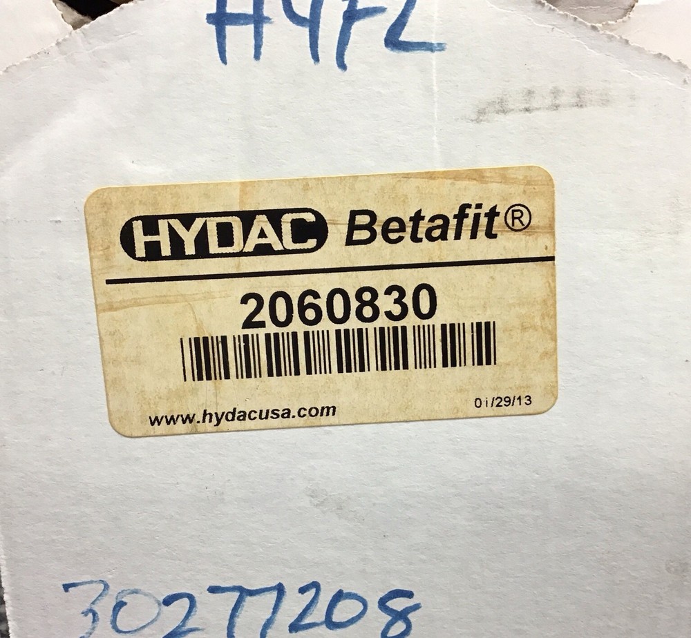 HYDAC BETAFIT 2060830 FILTER ELEMENT(LMP26K)