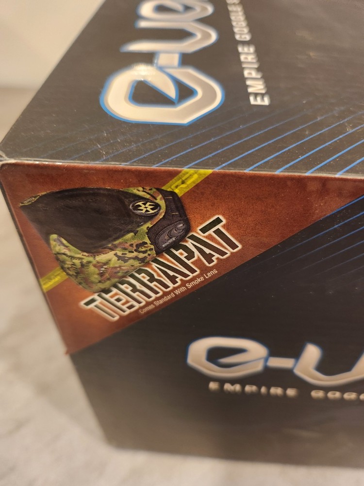 Empire E-Vent Goggle TerraPat with fan + extra clear lens