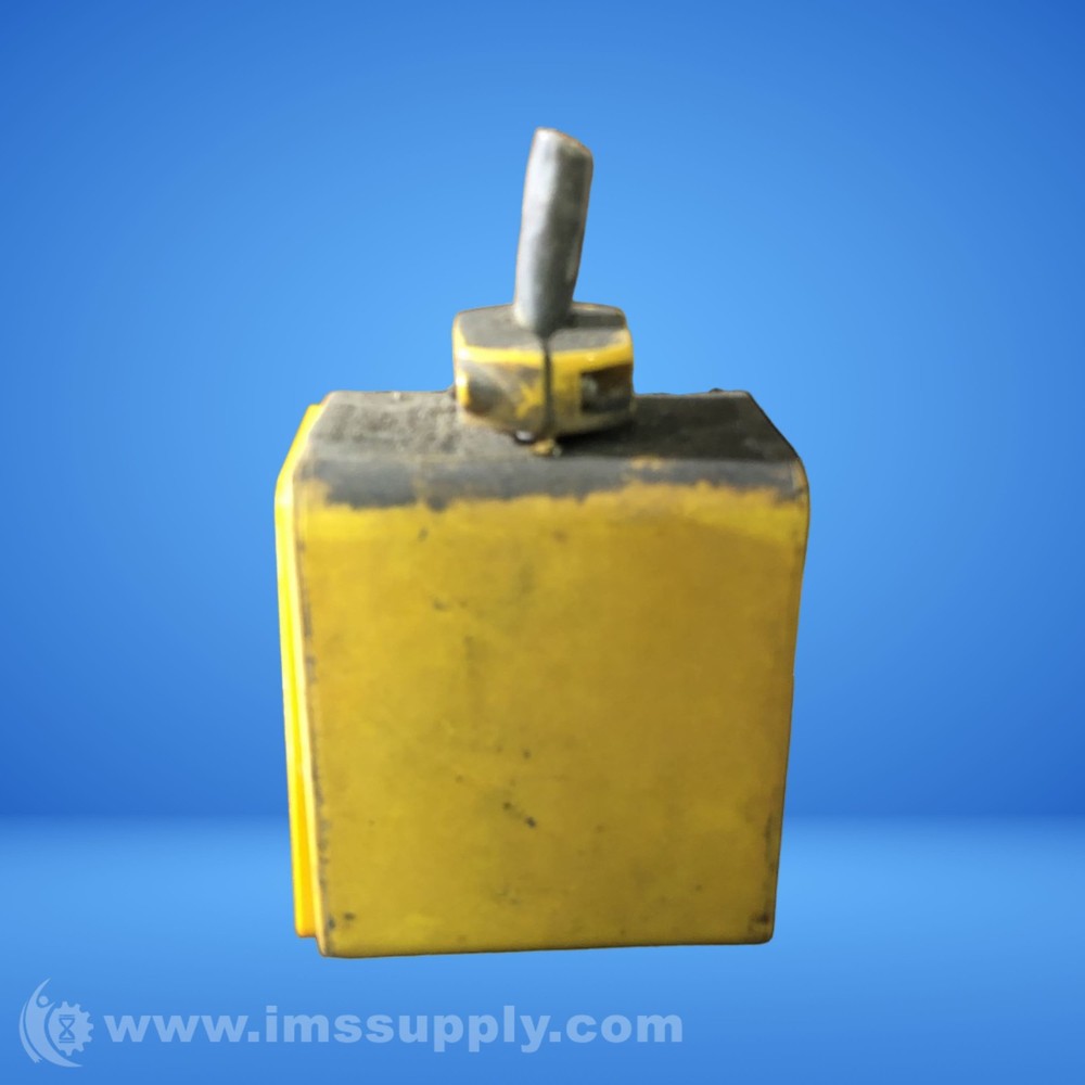 Yellow Duplex Electrical Outlet Box USIP