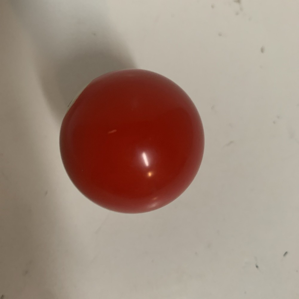 Vintage VTG Replacement 1.5" Mini Billiard Pool Ball #3 Solid Red