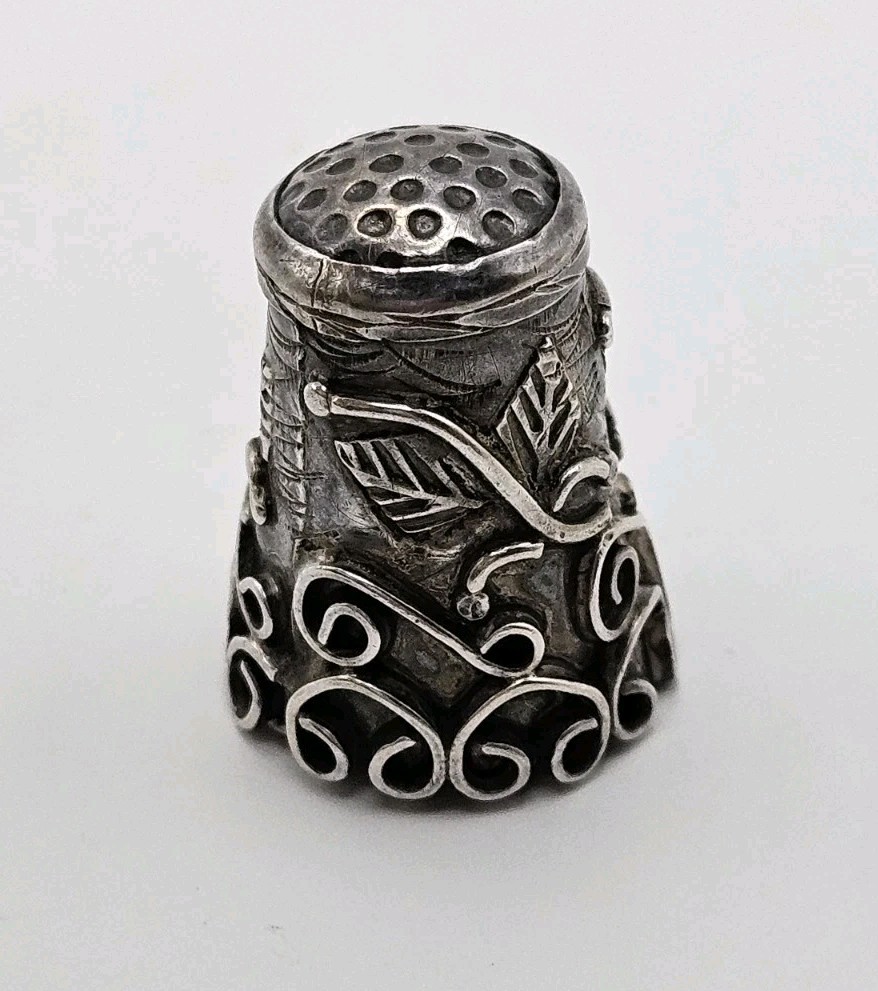 925 Vintage Mexico Thimble Sterling Silver