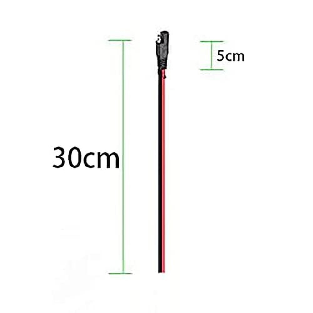 12AWG SAE Connector,SAE Extension Cable,Solar Panel Plug with 1FT Quick Conne...