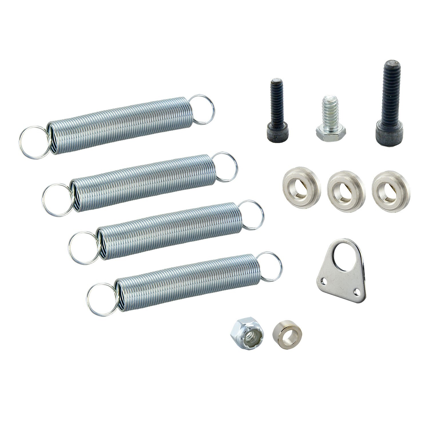 Chrome Carburetor Throttle Dual Return Springs Holley 2300 / 4150 / 4160 4 Brl