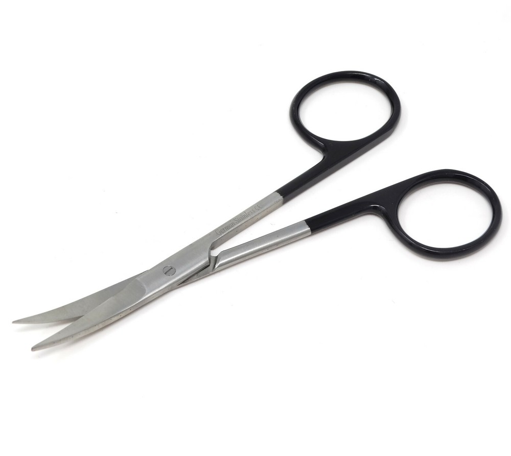 Supercut Iris Scissors 11.5 cm Curved, Care Plastic Surgery Delicate Scissors