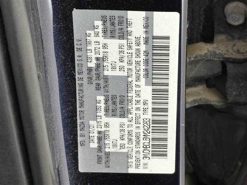 Camera/Projector Front View Camera Windshield Mounted Fits 19-23 MAZDA 3 2675043