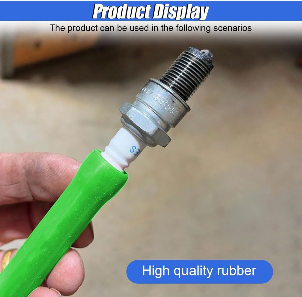 Universal Car Spark Plug Socket, Portable Automotive Spark Plug Installation Rem