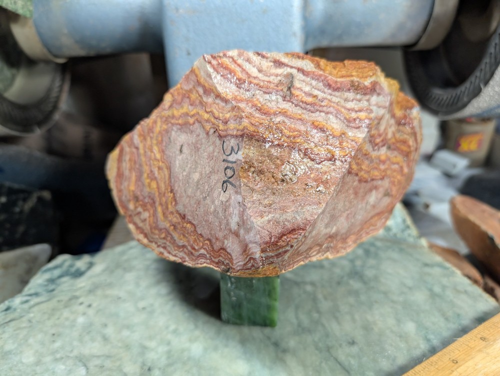 Jasper Rough Jasper Slab 6.8 lbs
