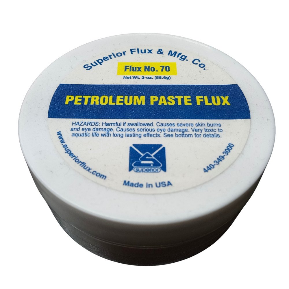 #70 Petroleum Paste Flux 2 Oz Tins