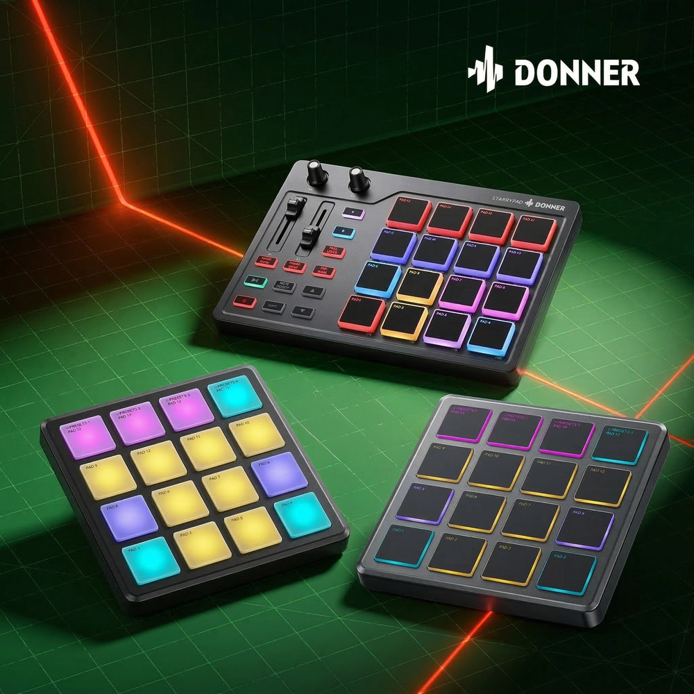 Donner Starrypad Series MIDI Pad Controller