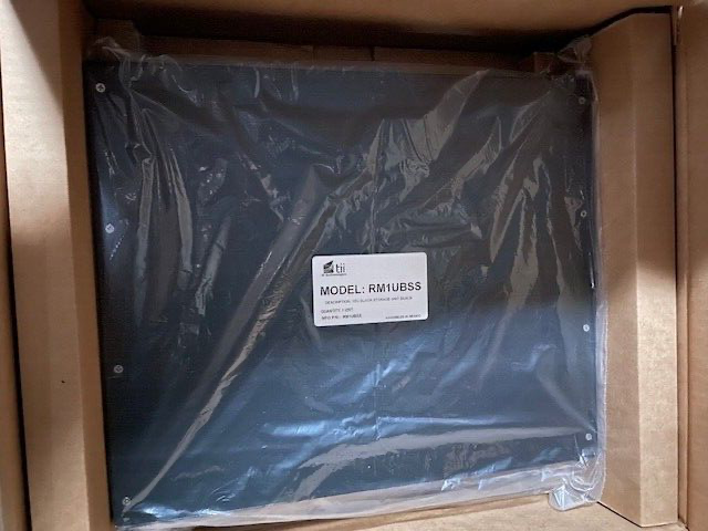NEW TII RM1UBSS, 1RU Rackmount Slack Storage Units