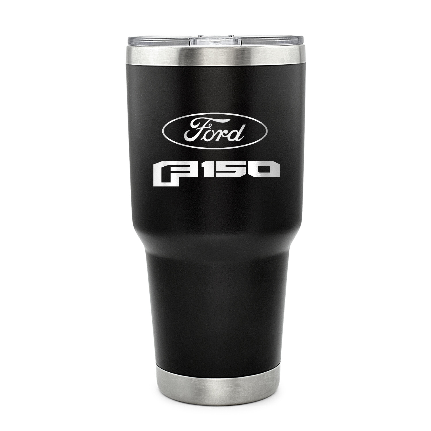 Ford F-150 2015 up 30 oz Vaccum Sealed Black Stainless Steel Travel Tumbler Mug