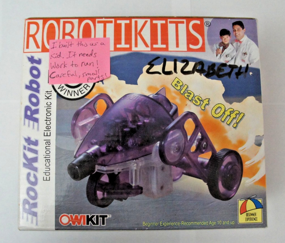 OWI Robotikits RocKit Robot OWI-7769 Educational Electronics Kit - Prebuilt
