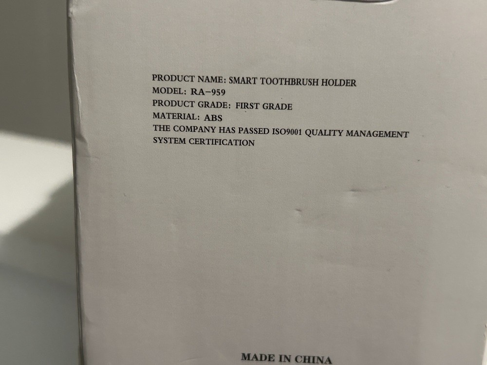 Smart Electric Toothbrush Holder