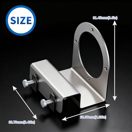 Watermelon Light Bracket Stainless Steel Universal Mount, Angled Straight 1pc