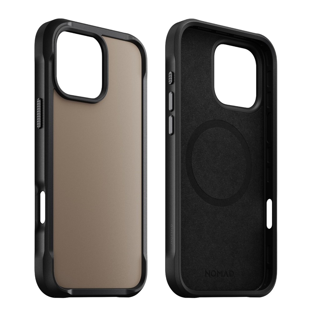 Nomad iPhone 16 Pro Max Rugged Case Desert Magsafe Tactical Drop-Proof