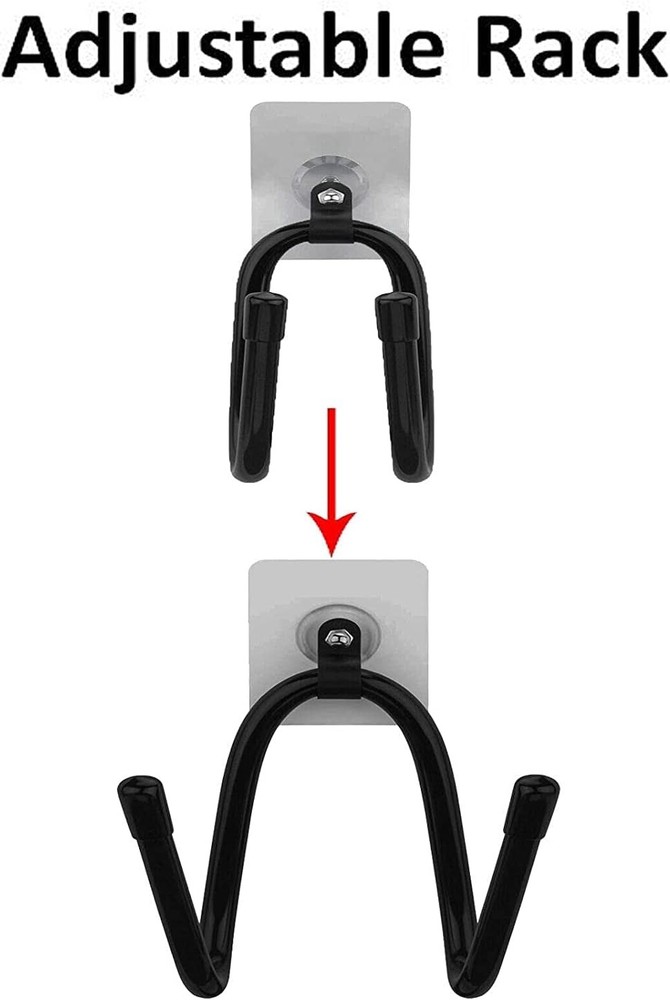 Pmsanzay 3 Pack Universal Self-Adhesive Game Controller Wall Mount Black