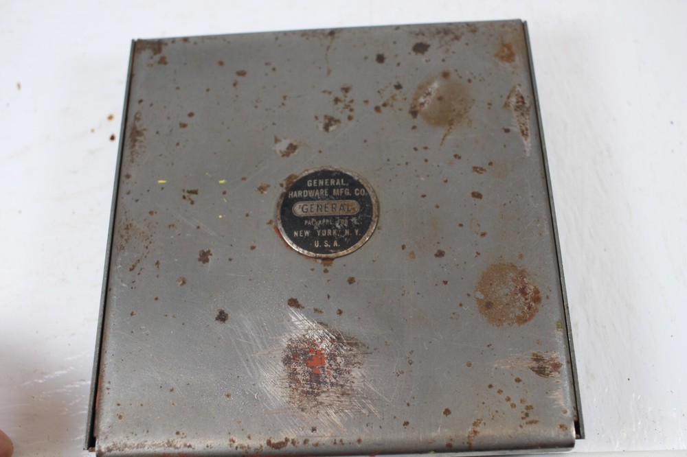 General Tool No.41 Drill Bit Case Made in USA
