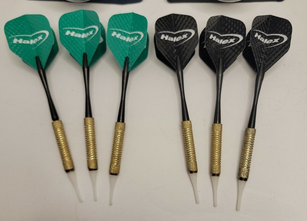 Unicorn E100 Soft Tip Darts, Halex Soft Tip Darts Lot.